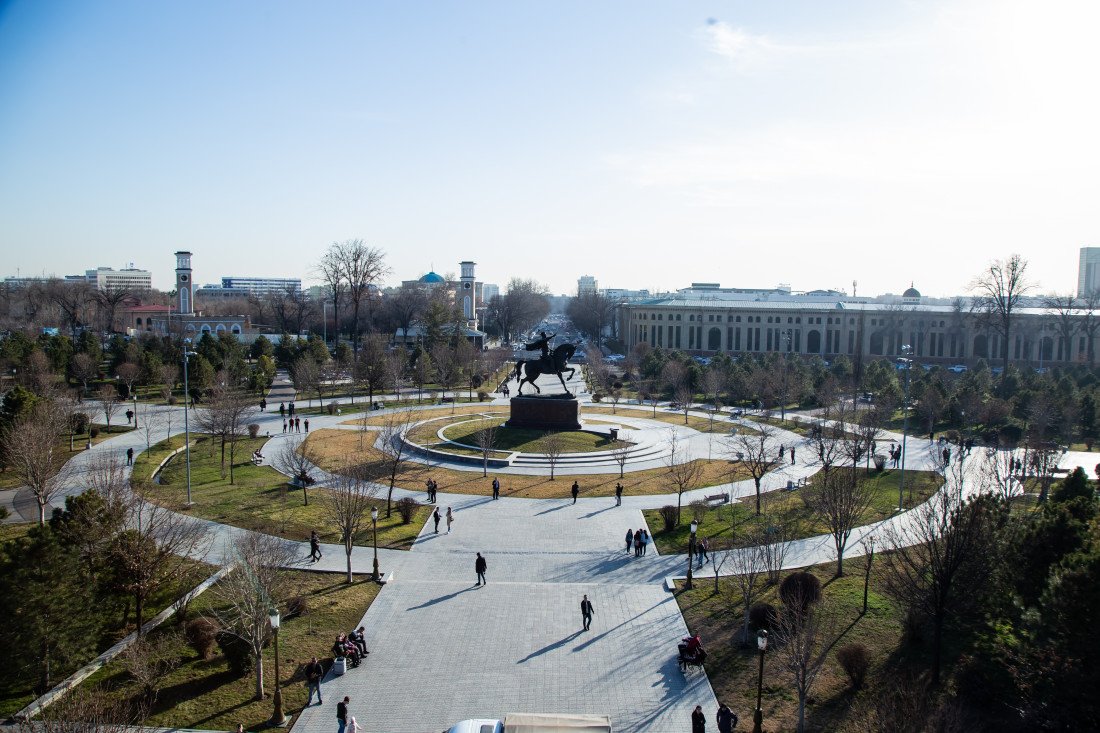 Amir Temur Square Tashkent Uzbekistan